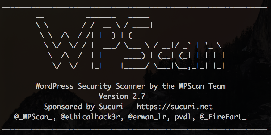 اسکن آسیب پذیری های وردپرس با اسکنر WPScan