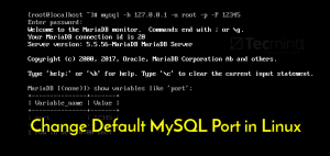 عوض کردن پورت MySQL/MariaDB در لینوکس