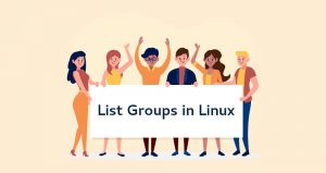 گروه ها در لینوکس